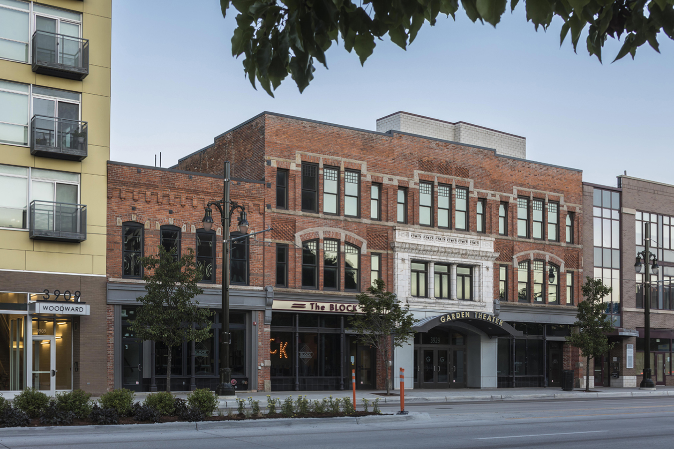 Woodward Garden Theater Venue Block